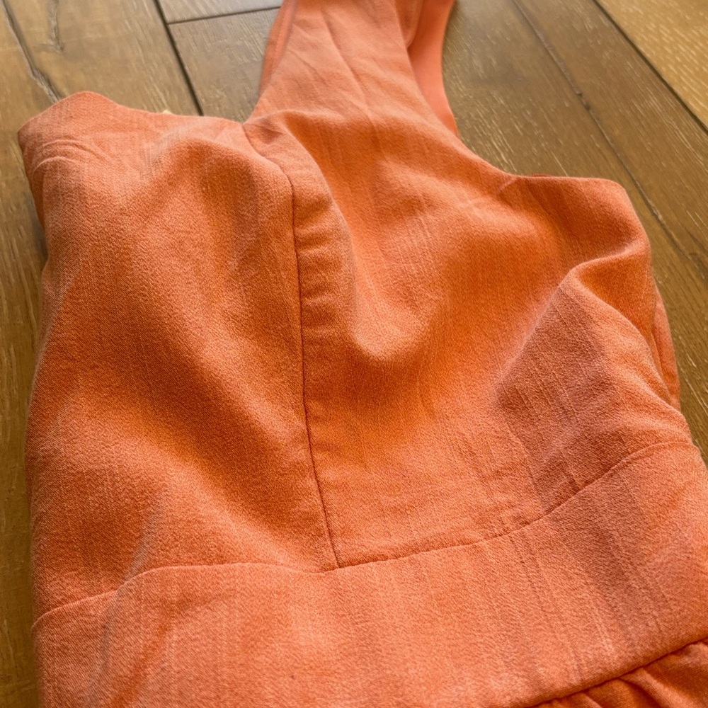 NWT Mi Ami for Francesca’s Peach Fit & Flare Dress - Size M - Picture 6 of 7